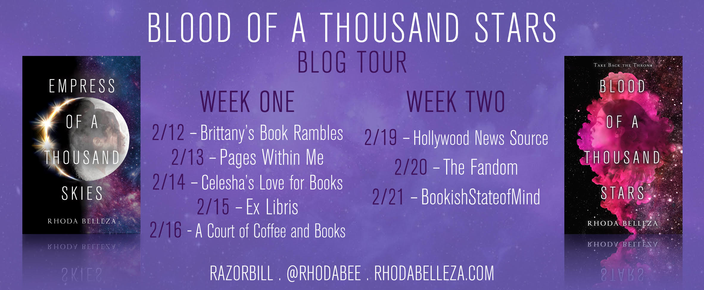 Blog Tour: Blood Of A Thousand Stars